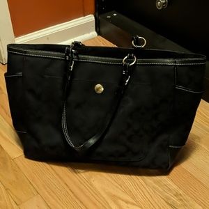 Large Coach Tote/Laptop bag